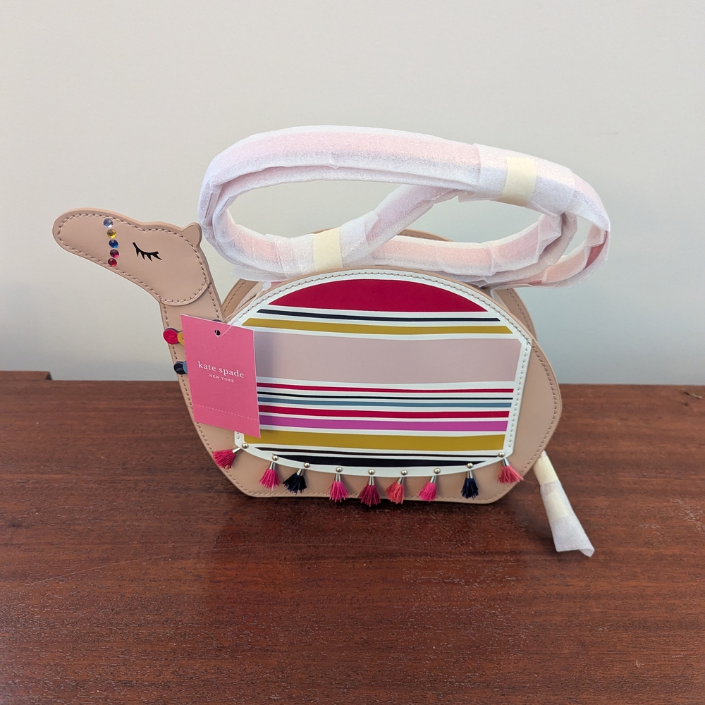 NWT Kate Spade Camel Crossbody Bag
